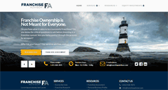 Desktop Screenshot of franchiseadvisor.com